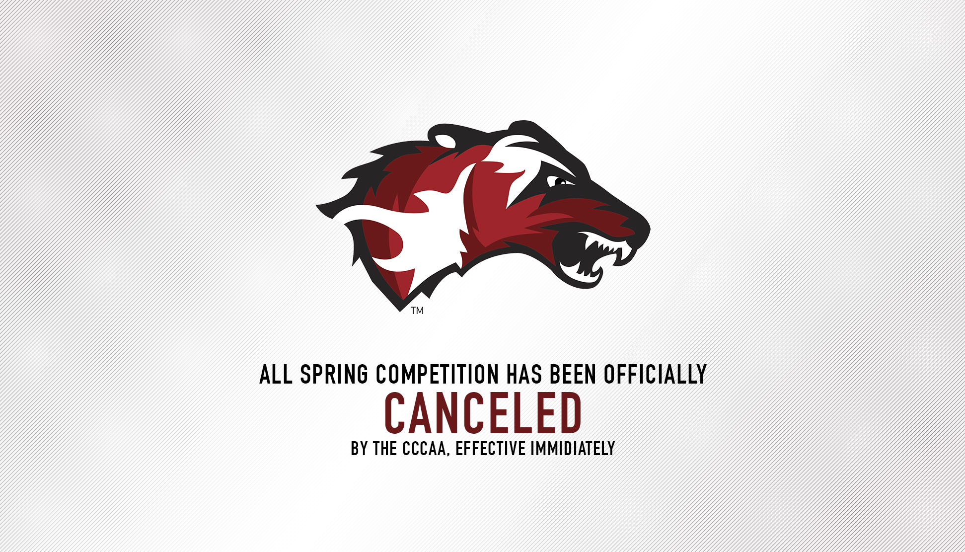 2020 Spring Competition Canceled Over Continued COVID-19 Concerns
