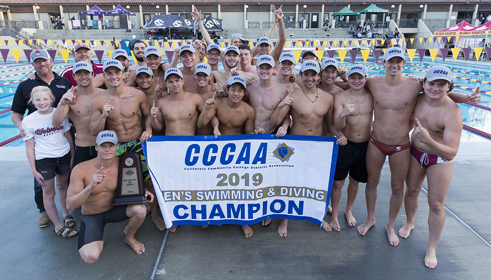 2019 Men's Swim and Dive State Champions!