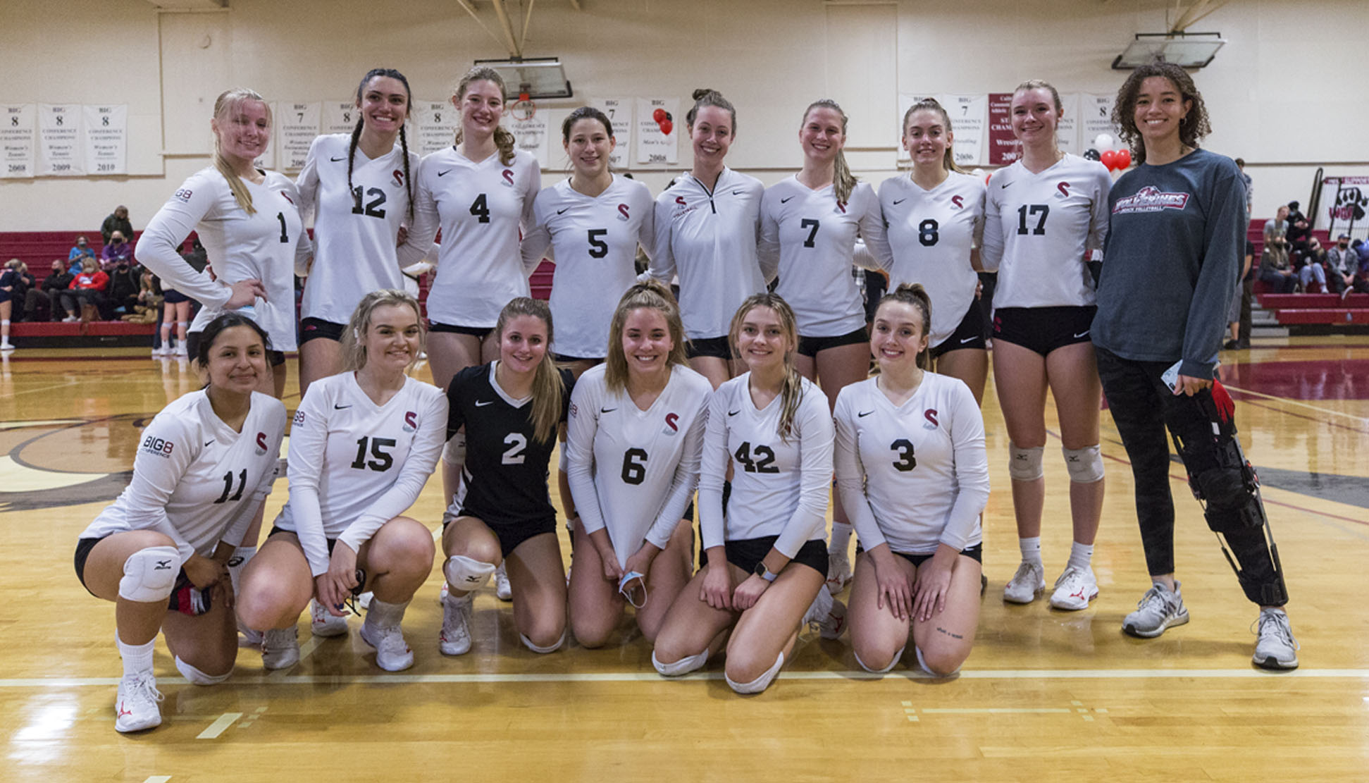 Sierra Volleyball Undefeated in League to Win 5th Straight Big 8 Title